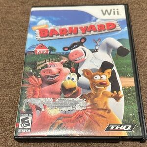 Nickelodeon Barnyard Wii Game - rated E pre-owned